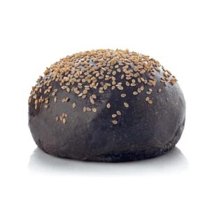 Black Burger Bun Carbone e semi di sesamo