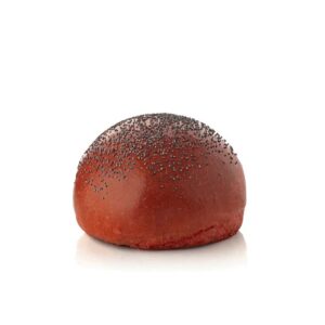 Mini Red Burger Bun Barbabietola rossa e semi di Papavero