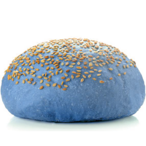 Maxi Light blue burger bun semi di Sesamo